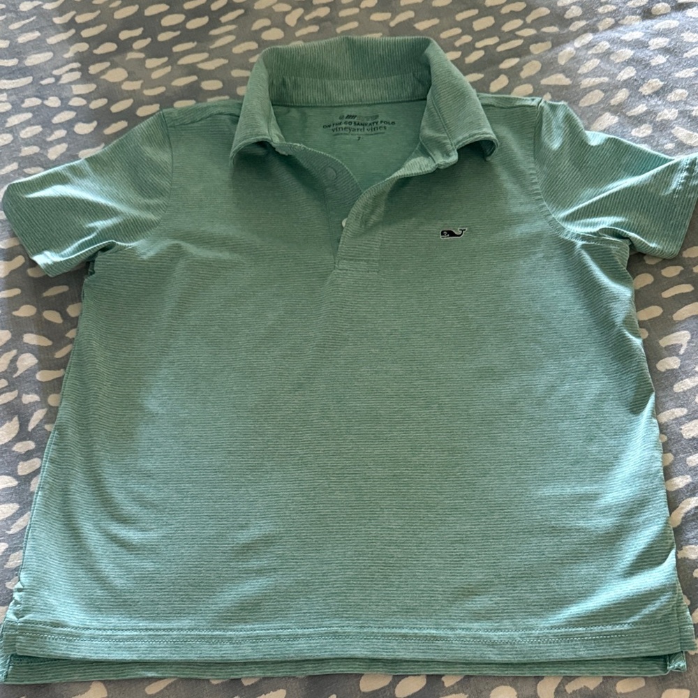 Vineyard Vines Boys Performance Sankaty Polo
